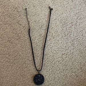 Lia Sophia Black Necklace